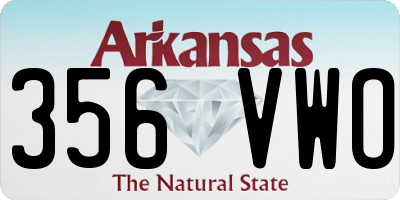 AR license plate 356VWO