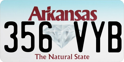 AR license plate 356VYB