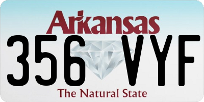 AR license plate 356VYF