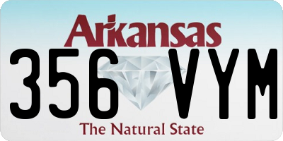 AR license plate 356VYM