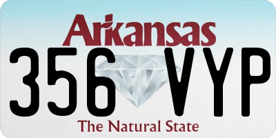AR license plate 356VYP