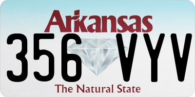 AR license plate 356VYV
