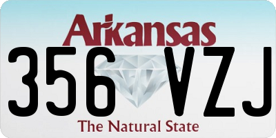 AR license plate 356VZJ