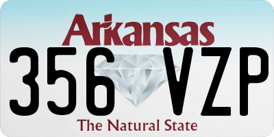 AR license plate 356VZP