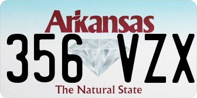 AR license plate 356VZX