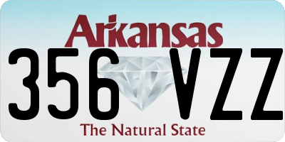 AR license plate 356VZZ