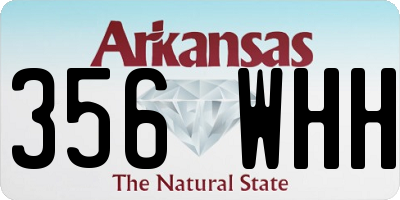 AR license plate 356WHH