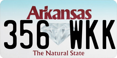 AR license plate 356WKK