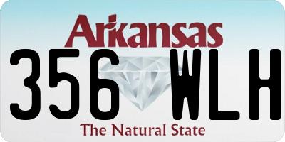 AR license plate 356WLH