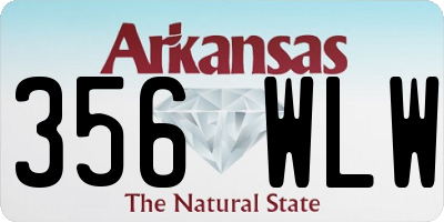 AR license plate 356WLW