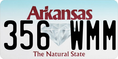 AR license plate 356WMM