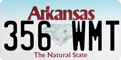AR license plate 356WMT