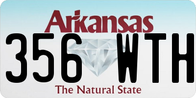 AR license plate 356WTH