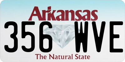 AR license plate 356WVE