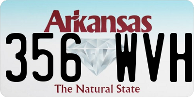 AR license plate 356WVH