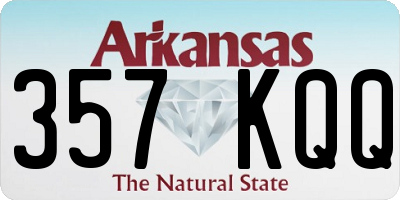 AR license plate 357KQQ