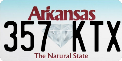AR license plate 357KTX