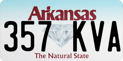 AR license plate 357KVA