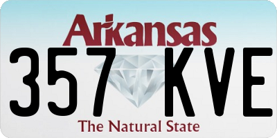 AR license plate 357KVE