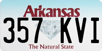 AR license plate 357KVI