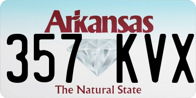 AR license plate 357KVX