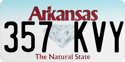 AR license plate 357KVY