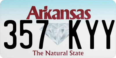 AR license plate 357KYY