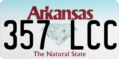 AR license plate 357LCC