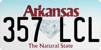 AR license plate 357LCL