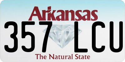 AR license plate 357LCU
