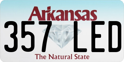 AR license plate 357LED