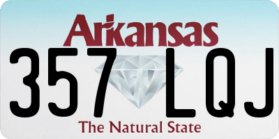 AR license plate 357LQJ