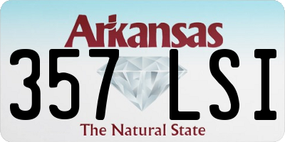 AR license plate 357LSI