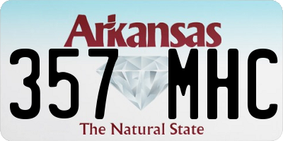 AR license plate 357MHC