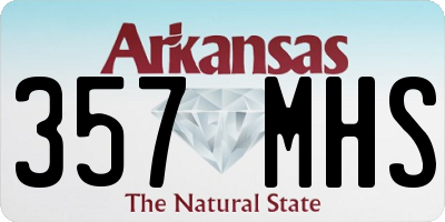 AR license plate 357MHS