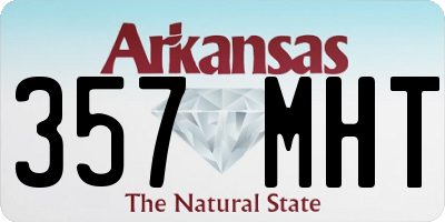 AR license plate 357MHT