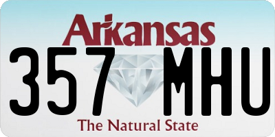 AR license plate 357MHU