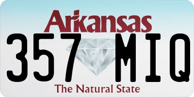 AR license plate 357MIQ