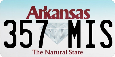 AR license plate 357MIS