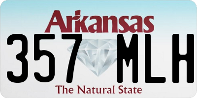 AR license plate 357MLH