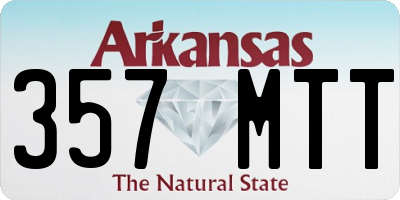 AR license plate 357MTT