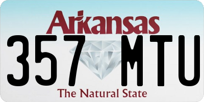 AR license plate 357MTU