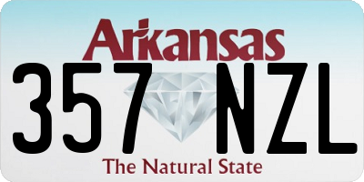 AR license plate 357NZL