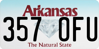 AR license plate 357OFU