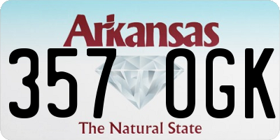 AR license plate 357OGK