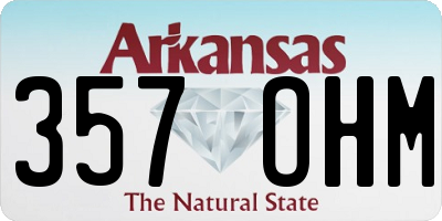 AR license plate 357OHM
