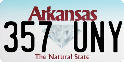 AR license plate 357UNY
