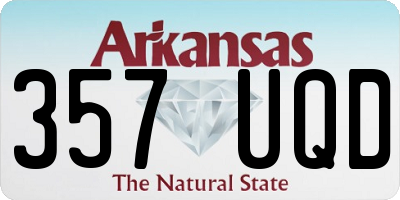AR license plate 357UQD