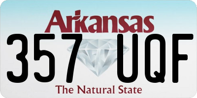 AR license plate 357UQF