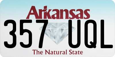 AR license plate 357UQL